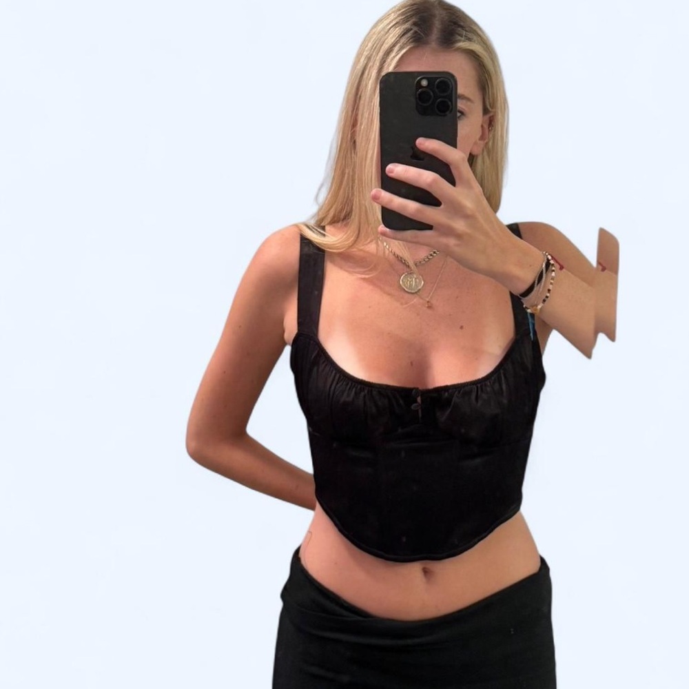 Zara cropped corset